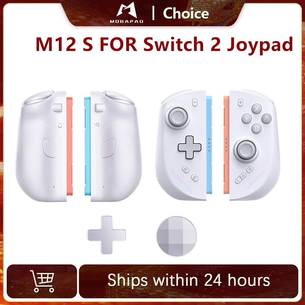 Party Games Nintendo Switch - Игровой контроллер Mobapad M12 S белого