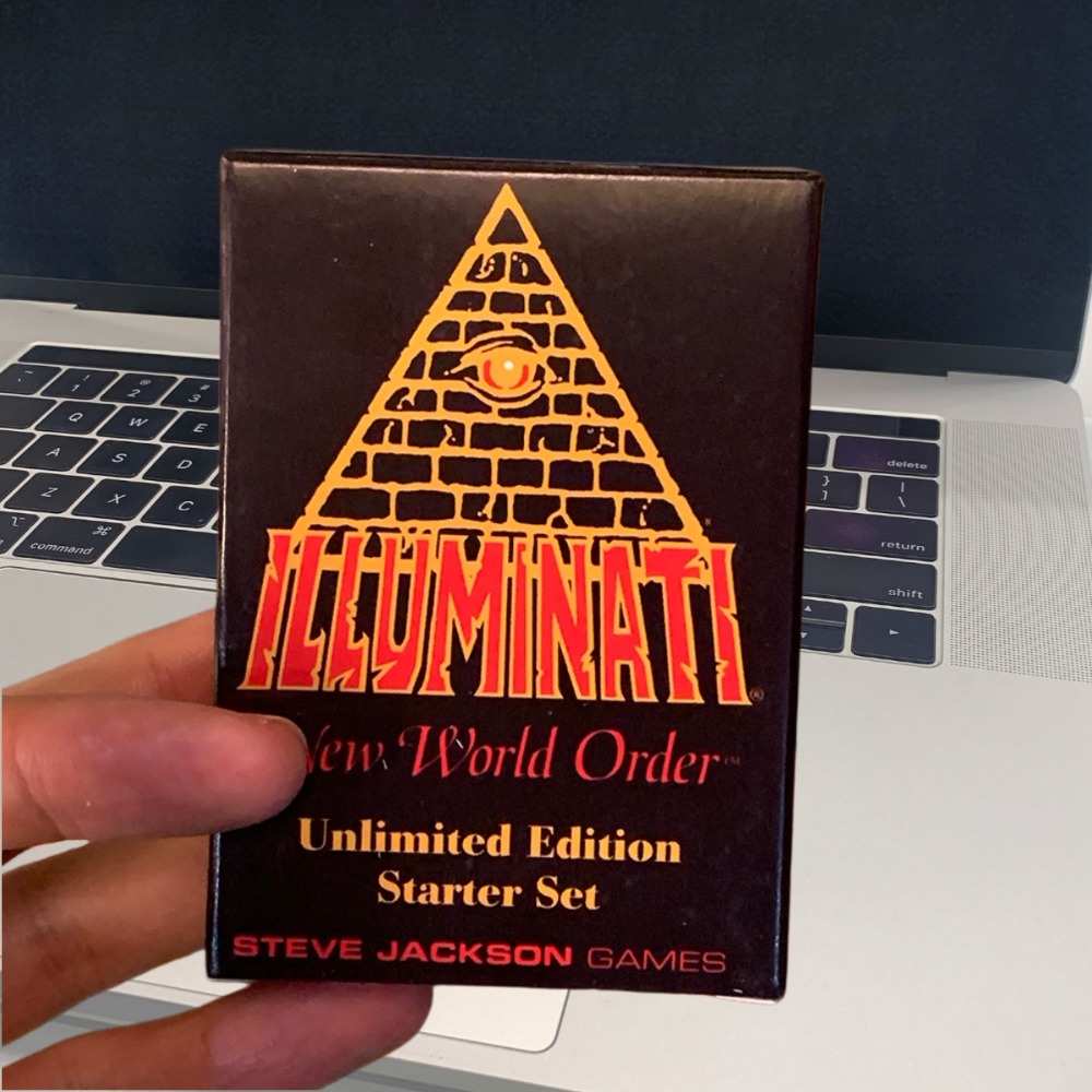 Party Games Console - Настольная игра Illuminati 1995 Edition (110