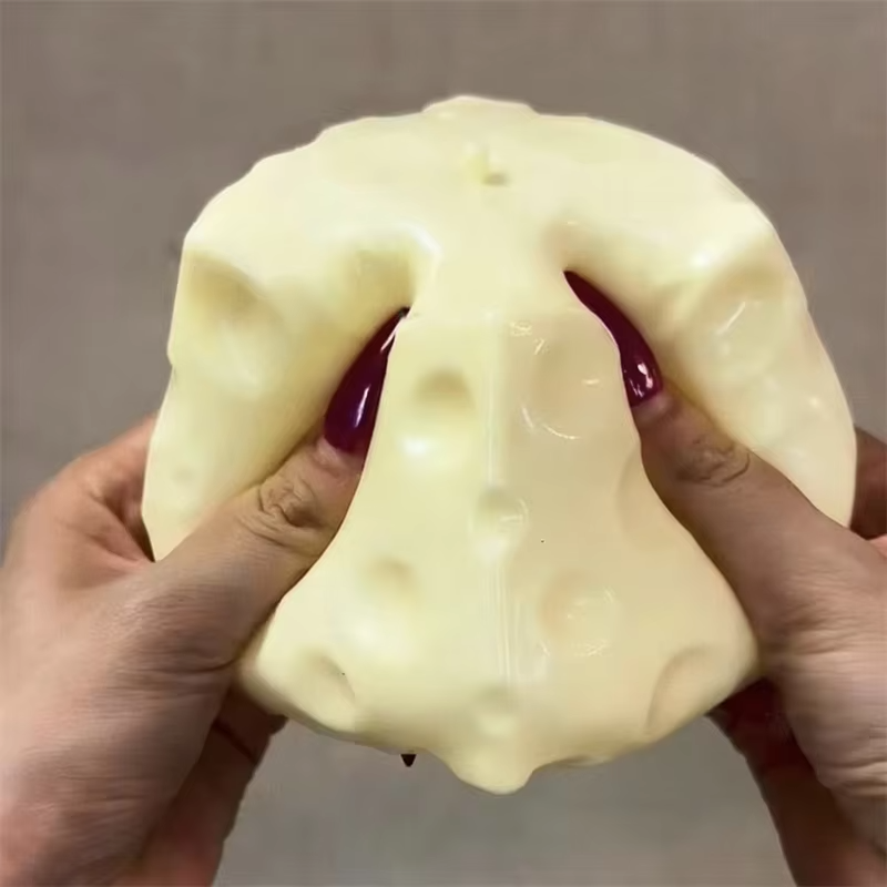 Party Games Questions - Мягкая игрушка-антистресс Taba Squishy Cheese Cube: