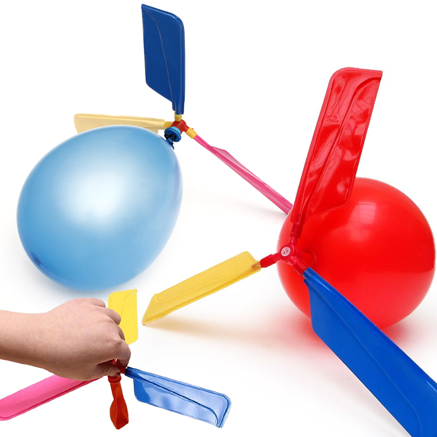 Party Games Entertainer - Набор из 3/6/9 комплектов: Вертолет-пропеллер на