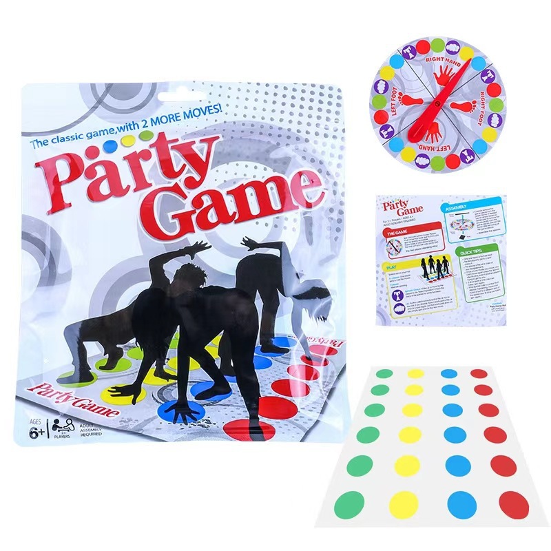 Party Games Adults Indoor - Игра-твистер для вечеринок - Семейная интерактивная
