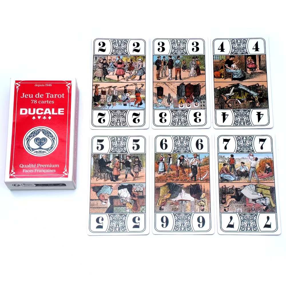 Party Games Entertainer - Français Jeu de Tarot 78 Cards