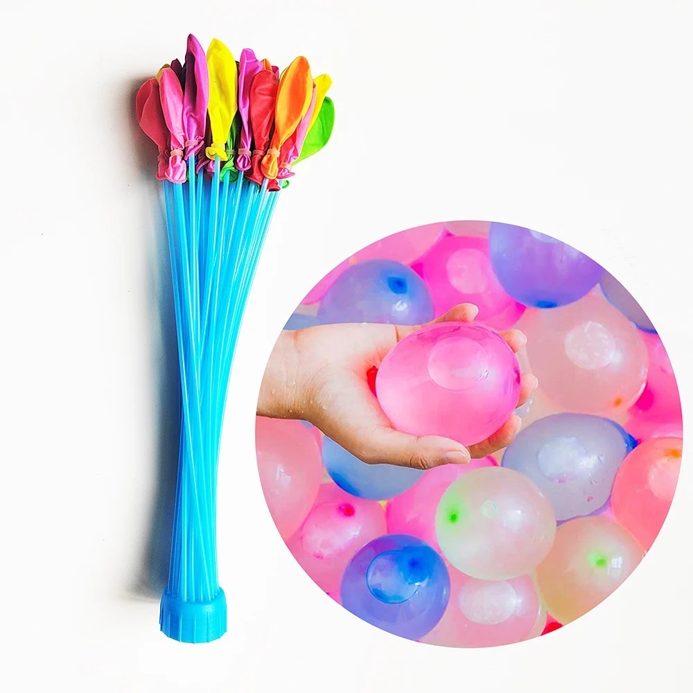 Party Games Bomb - 333/555/1111 шт. Быстрозаполняемые водные шары для