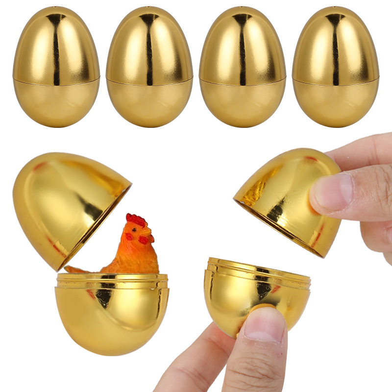 Party Games Egg - 6 шт. золотых пасхальных яиц в