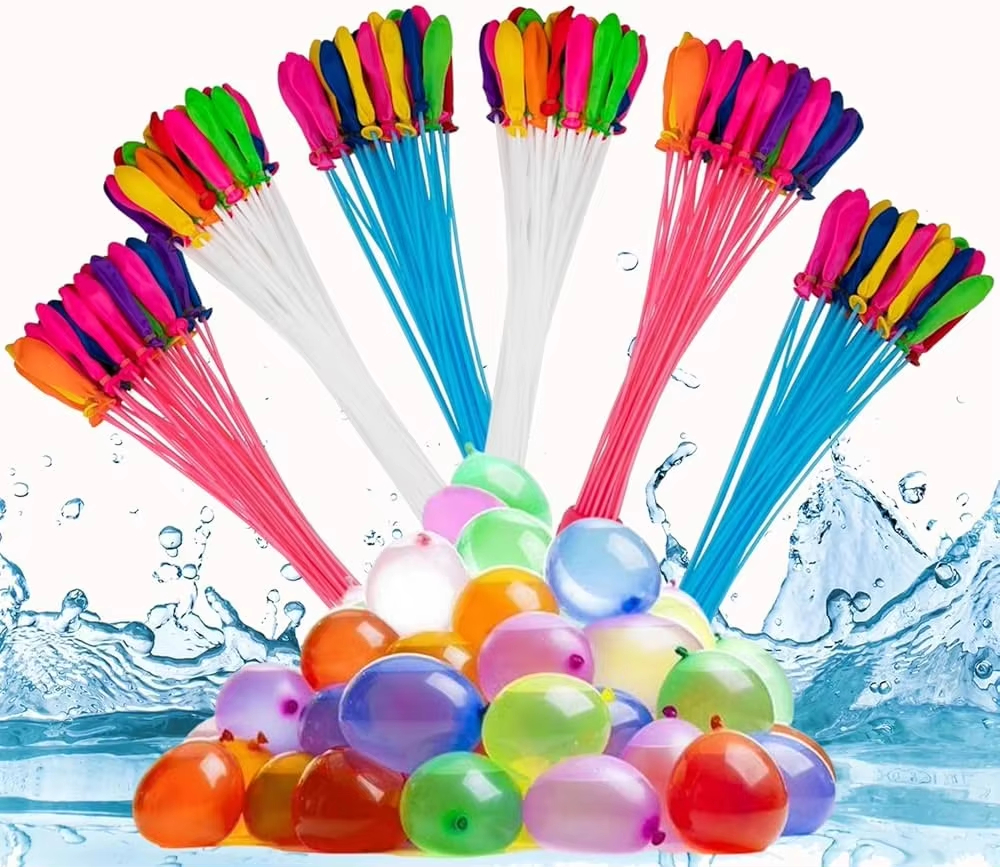 Party Games Bomb - 111 шт. быстрозаполняемых водных шаров, летние