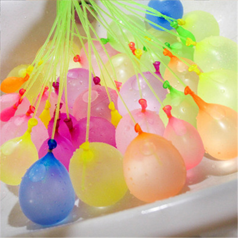 Party Games Bomb - 111 шт. быстрозаполняемые водные шары, автоматические