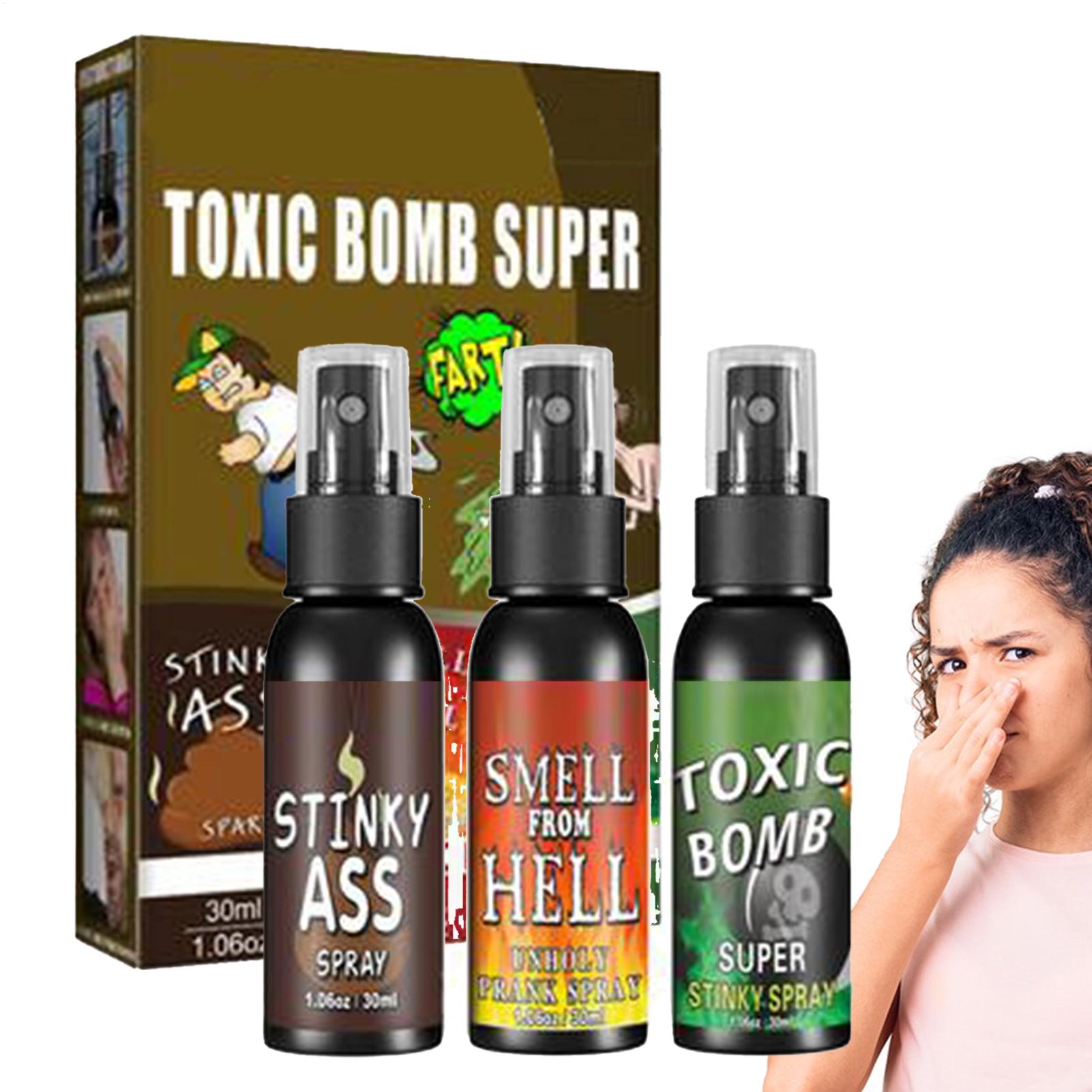 Party Games Bomb - Хит продаж: Спрей-бомба с запахом какашек