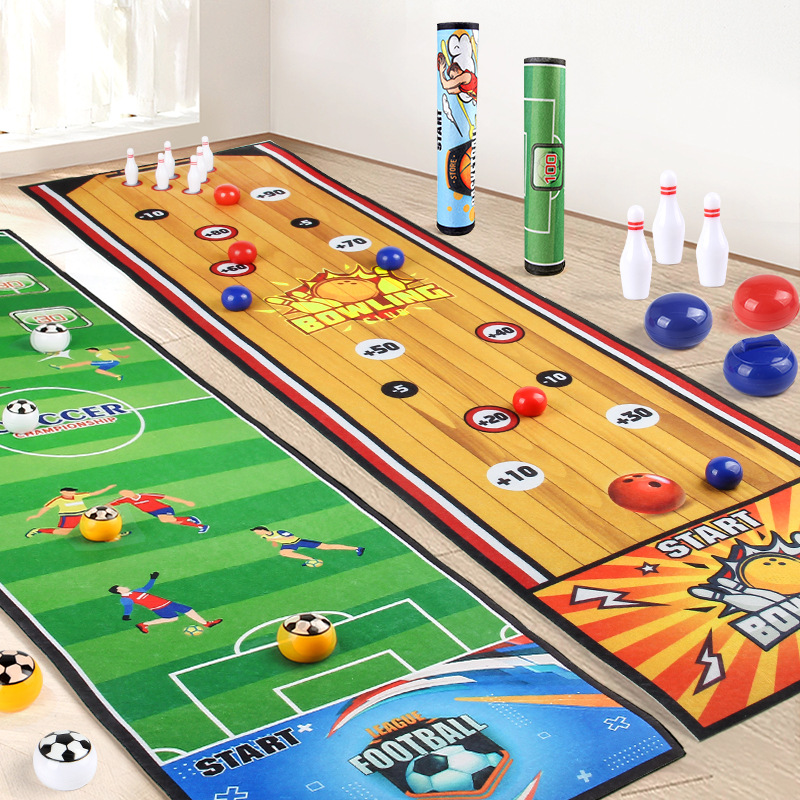 Party Games Indoor - Детские интерактивные социальные керлинги, футбольные настольные