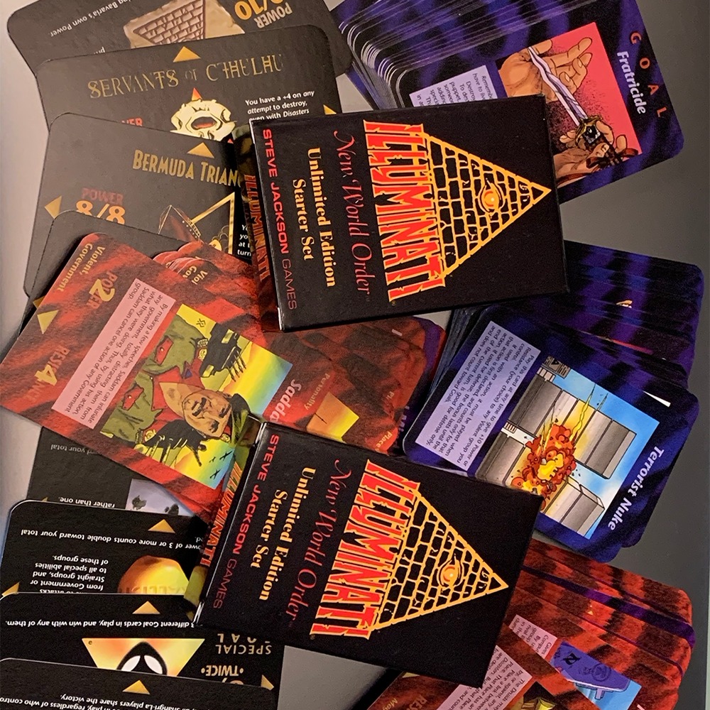Настольная игра Illuminati 199 – обзор и цена Party Games Console