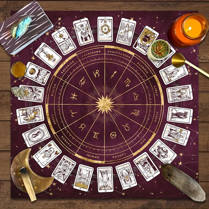 1 шт. скатерть с картами Таро, – обзор и цена Zodiac Party Games