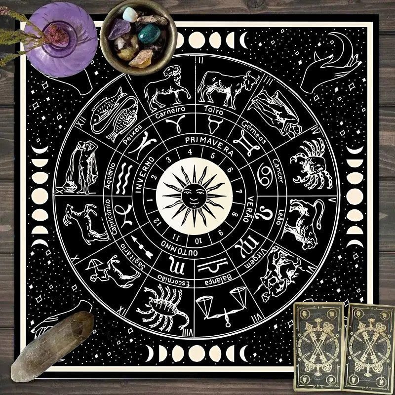 Скатерть для Таро с узором Зод – обзор и цена Zodiac Party Games