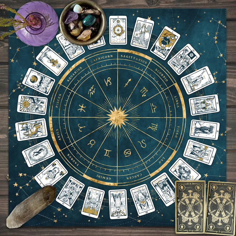1 шт. скатерть с картами Таро, – обзор и цена Zodiac Party Games