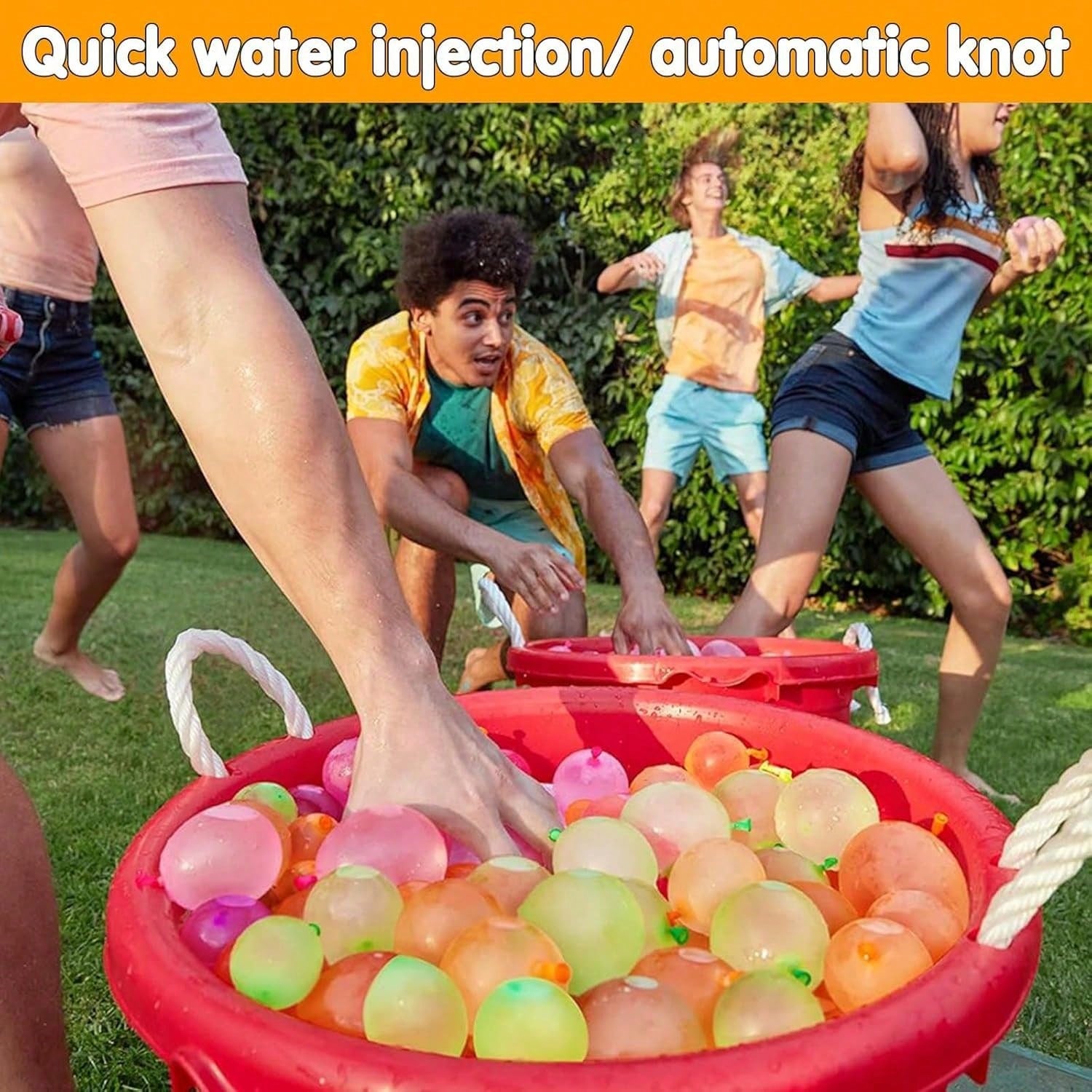 Водные шарики-бомбочки 111 шт. – обзор и цена Party Games Bomb