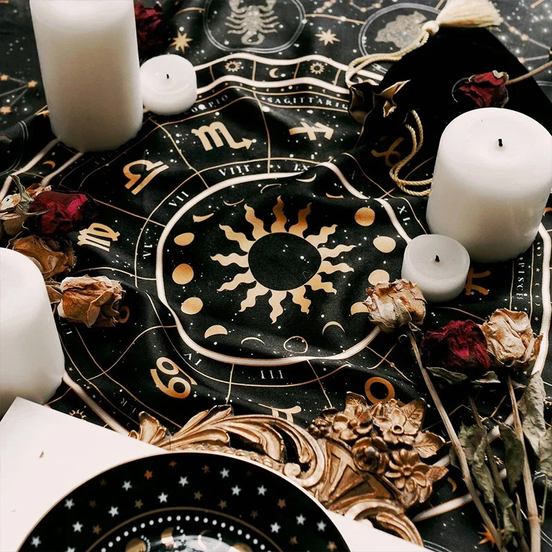 Ткань для Таро с колесом Зодиа – обзор и цена Zodiac Party Games