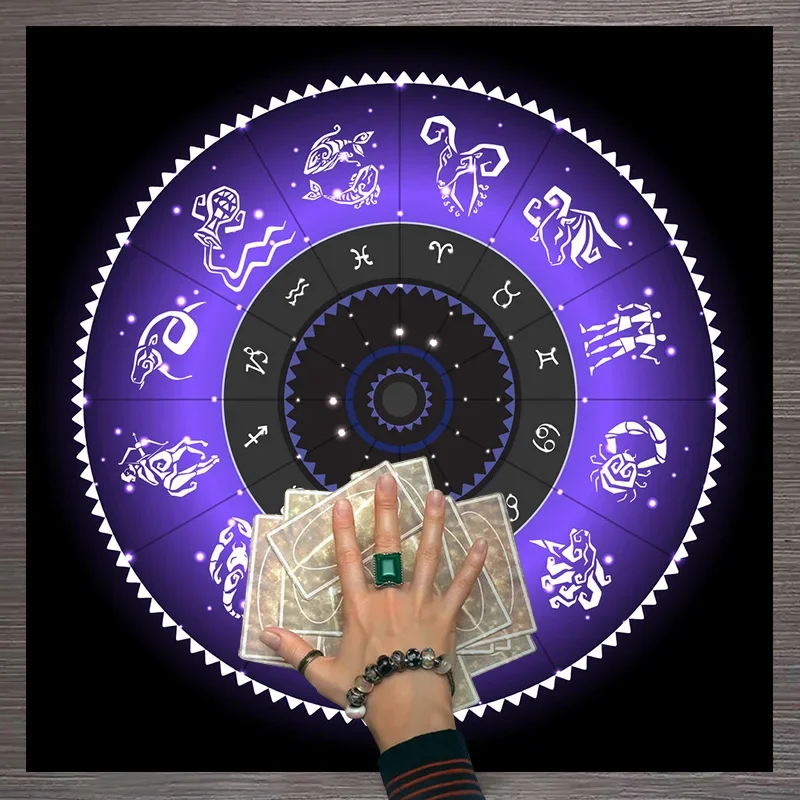Скатерть для Таро фиолетовая с – обзор и цена Zodiac Party Games