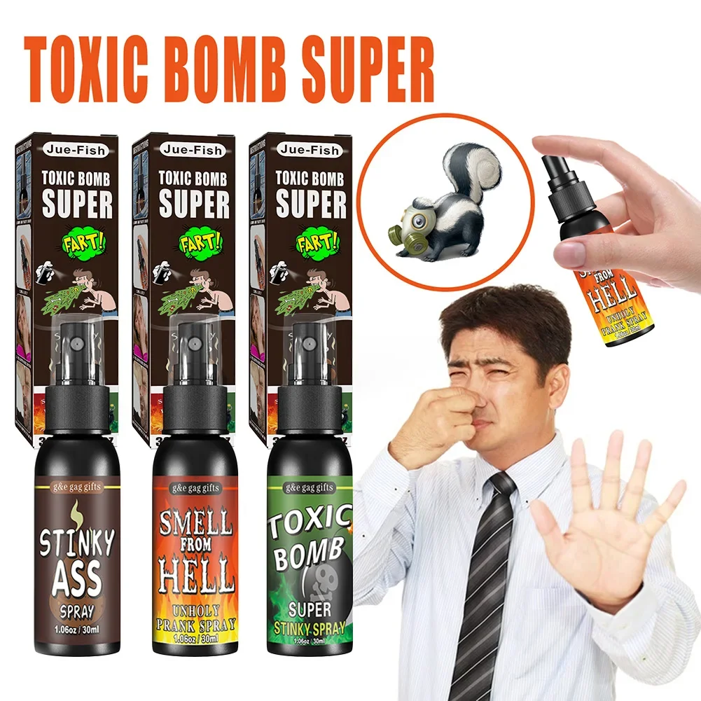 30 мл спрей для пердежа, шутка – обзор и цена Party Games Bomb