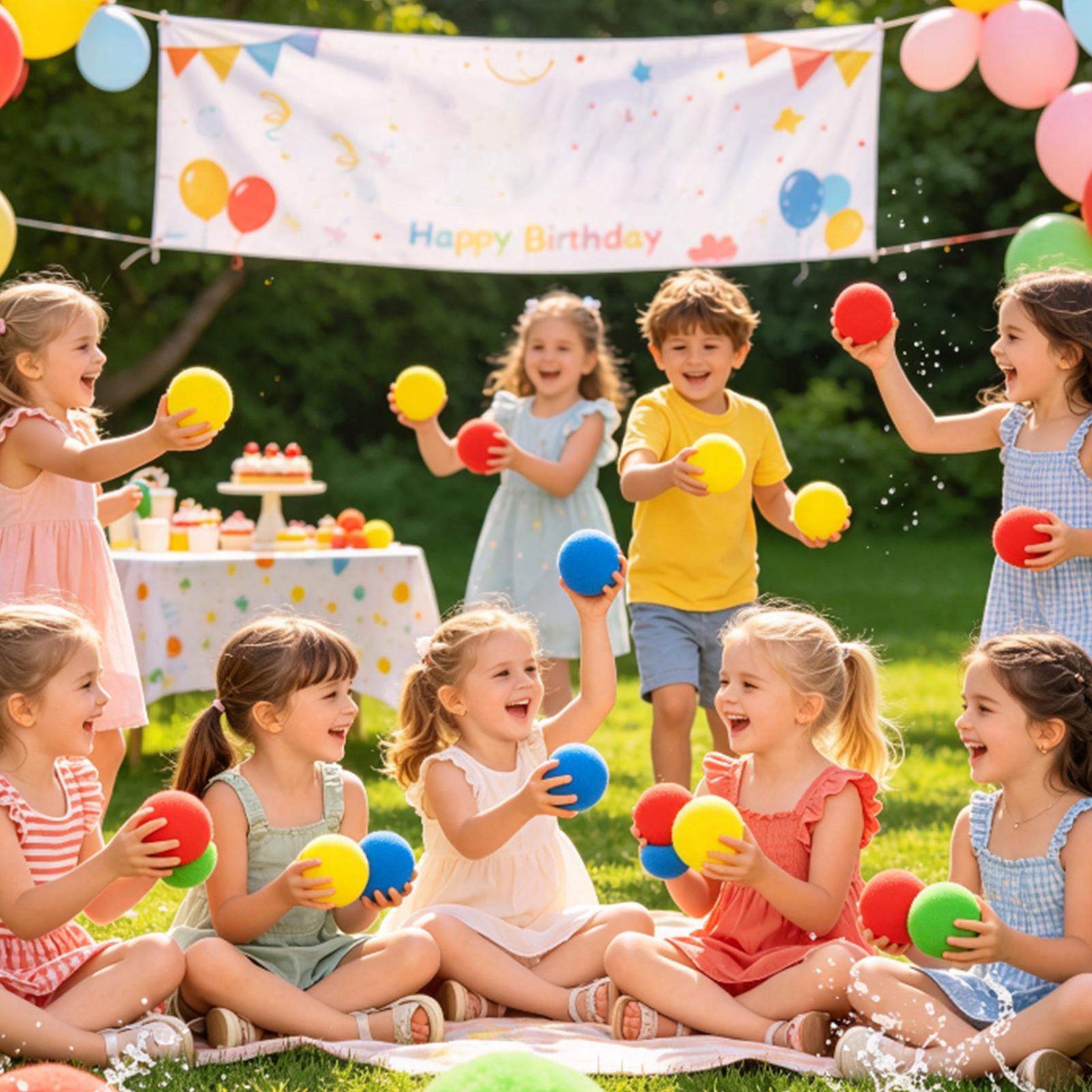 Водные шарики-брызгалки, 100 ш – обзор и цена Party Games Bomb
